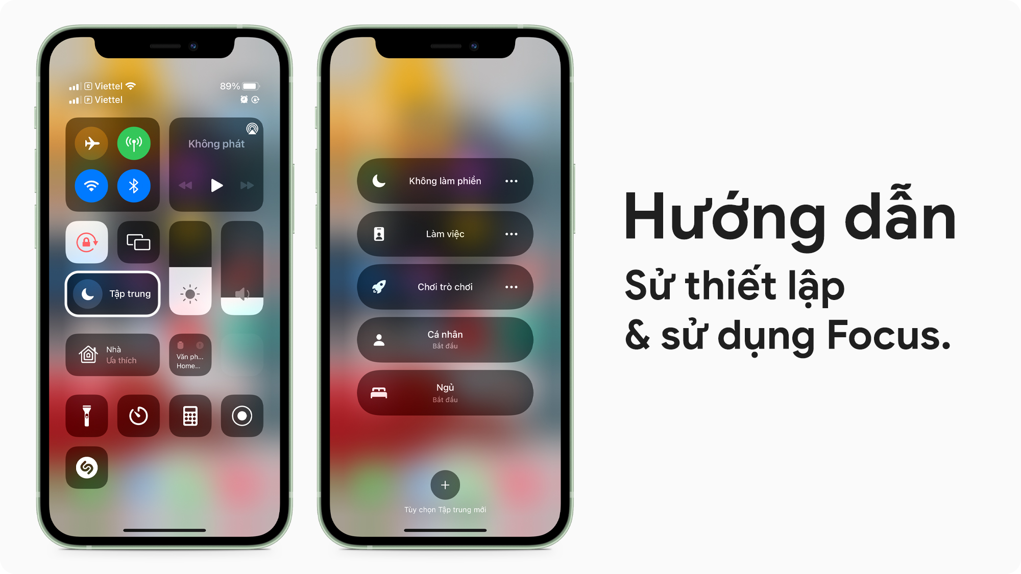 Tính năng Focus trên iOS 15 là gì? Hướng dẫn cách sử dụng