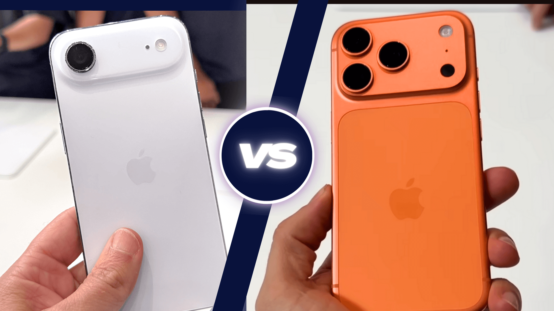 So sánh iPhone Air và iPhone 17 Pro Max: Liệu sự khác biệt có xứng đáng với số tiền?