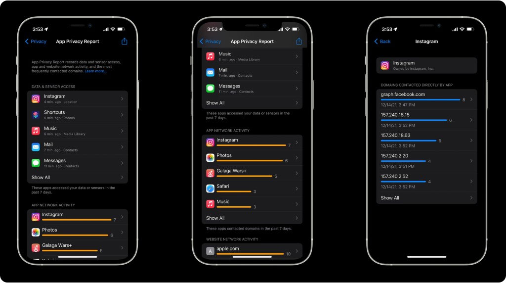 Cách bật tính năng Báo cáo quyền riêng tư của ứng dụng trên iPhone & iPad