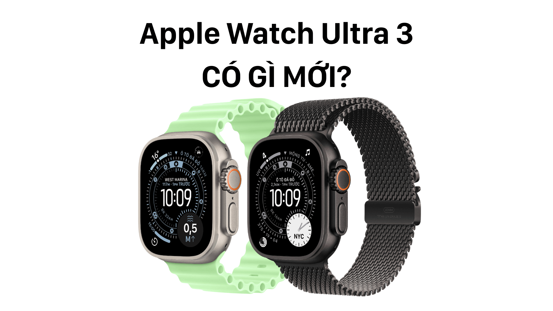 Apple Watch Ultra 3 có gì mới? Có nên mua hay không?