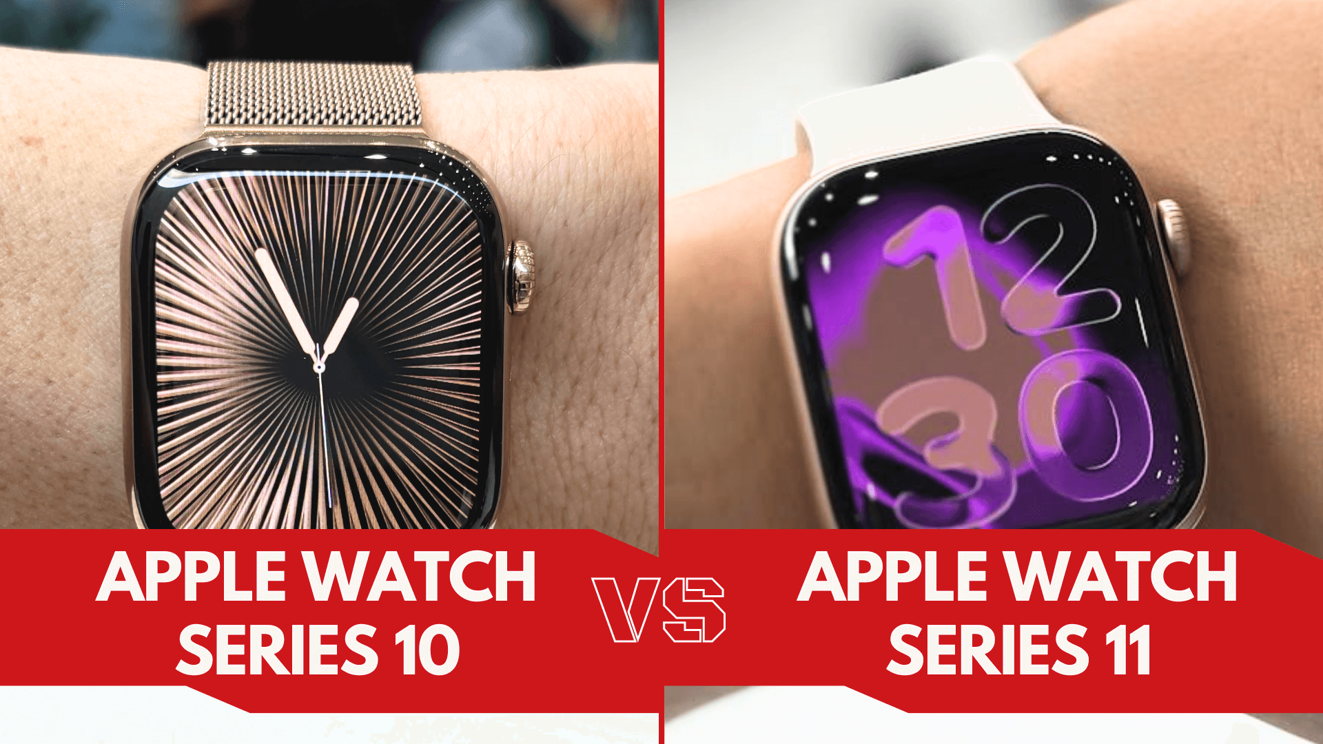 So sánh Apple Watch Series 11 và Apple Watch Series 10: Đâu là sự khác biệt?