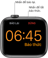 Cách cài đặt báo thức trên Apple Watch và quản lý báo thức