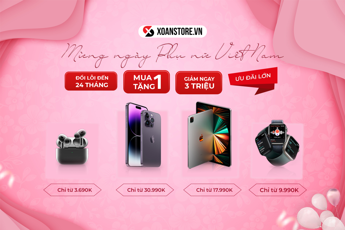 Ưu đãi dành cho khách hàng nhân ngày 20/10: YÊN TÂM CHỌN QUÀ, ĐÃ CÓ XOĂN LO