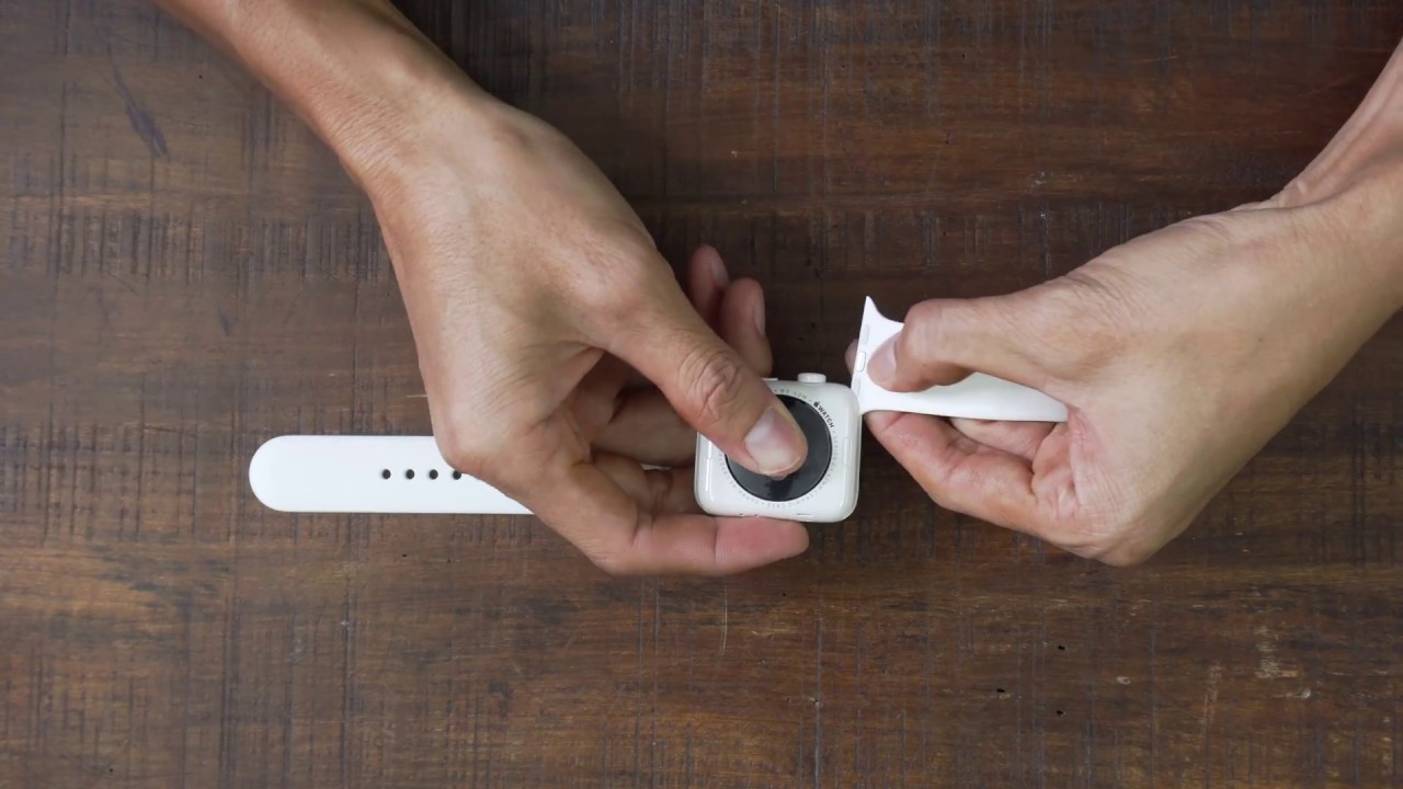 Cách tháo dây & thay dây đeo cho đồng hồ Apple Watch