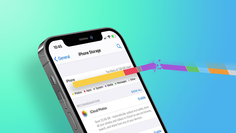 Giải phóng dung lượng iPhone mà không cần xoá dữ liệu khác