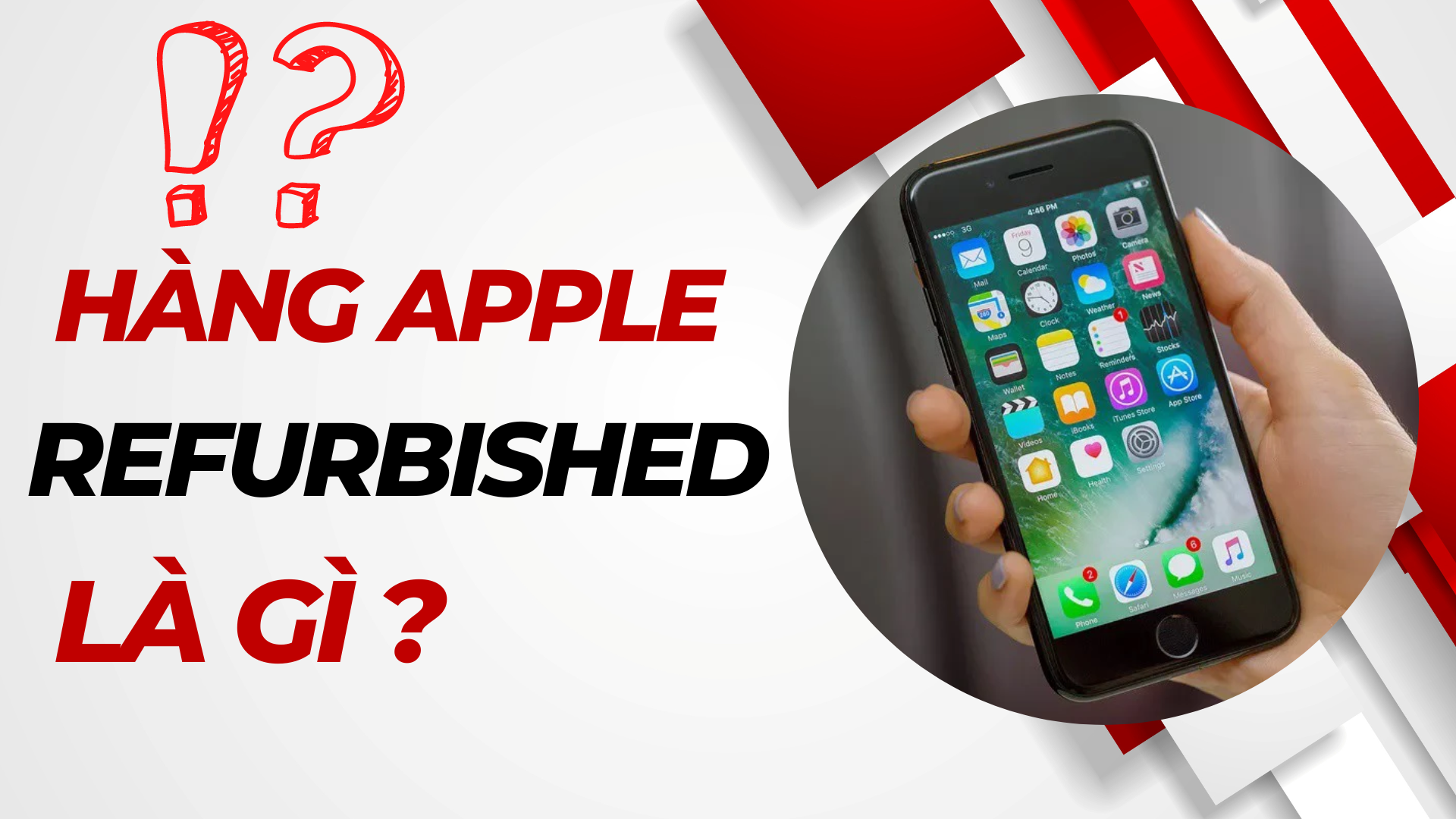 Hàng Apple Refurbished là gì? Có nên mua?