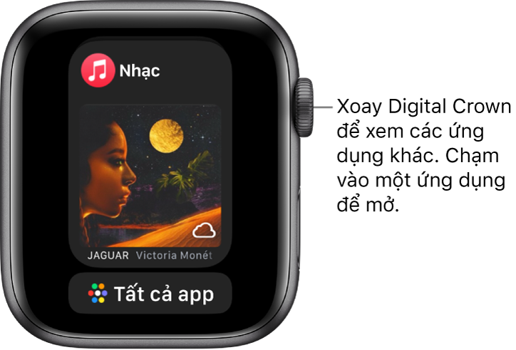 Hướng dẫn cách mở ứng dụng trên đồng hồ Apple Watch