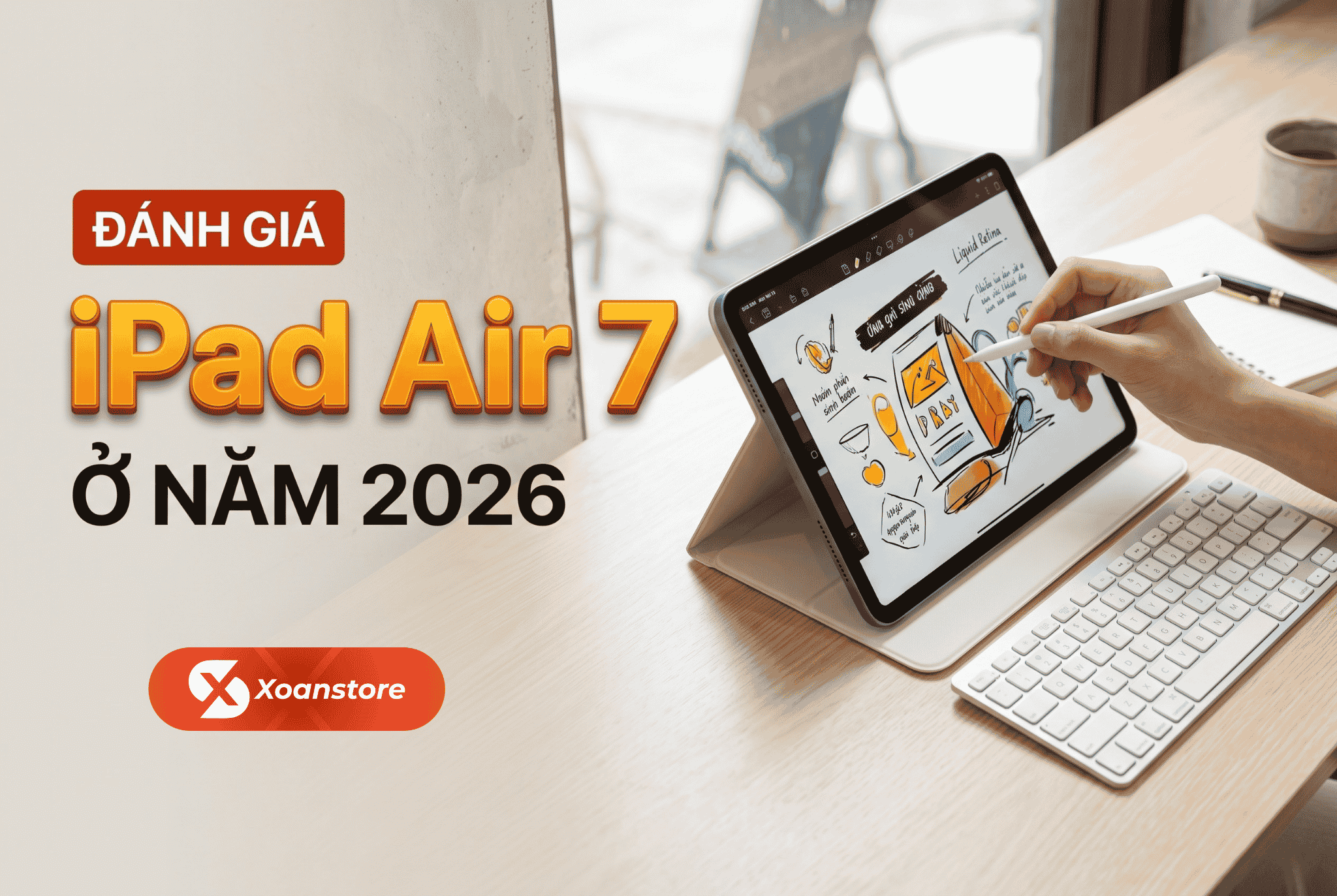 Đánh giá iPad Air 7 ở năm 2026 - Hiệu năng vượt trội liệu có đáng để nâng cấp?
