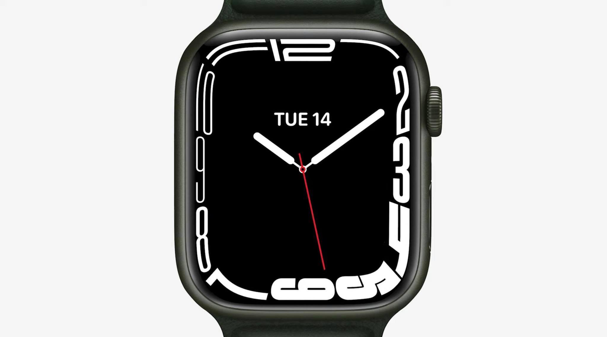 3. Mặt đồng hồ Apple Watch 7