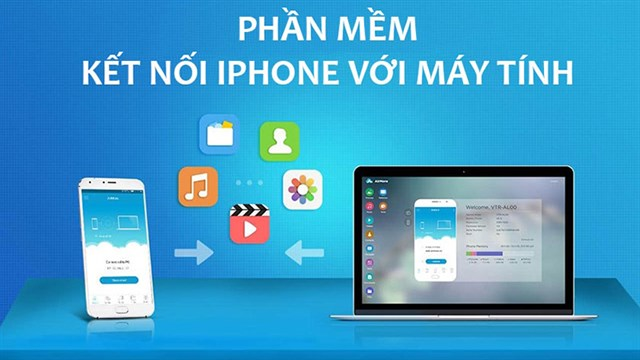 Các phần mềm kết nối iPhone với máy tính