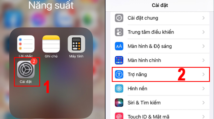 Cách bật nút Home ảo trên iPhone đối với dòng iOS 13 trở lên