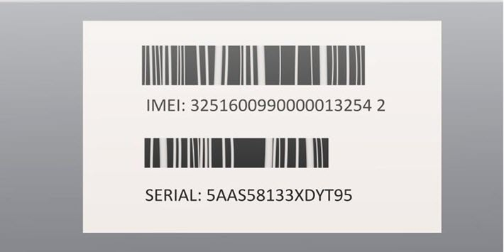 Imei là dãy 15 số và duy nhất được gán cho mỗi thiết bị iPhone
