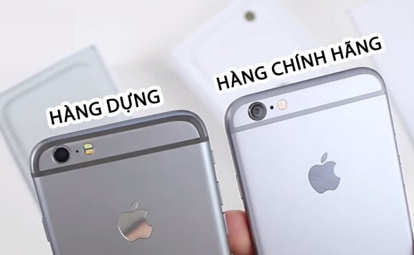 Kiểm tra camera để nhận diện iPhone chính hãng