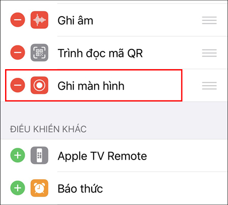 Tìm công cụ ghi màn hình.