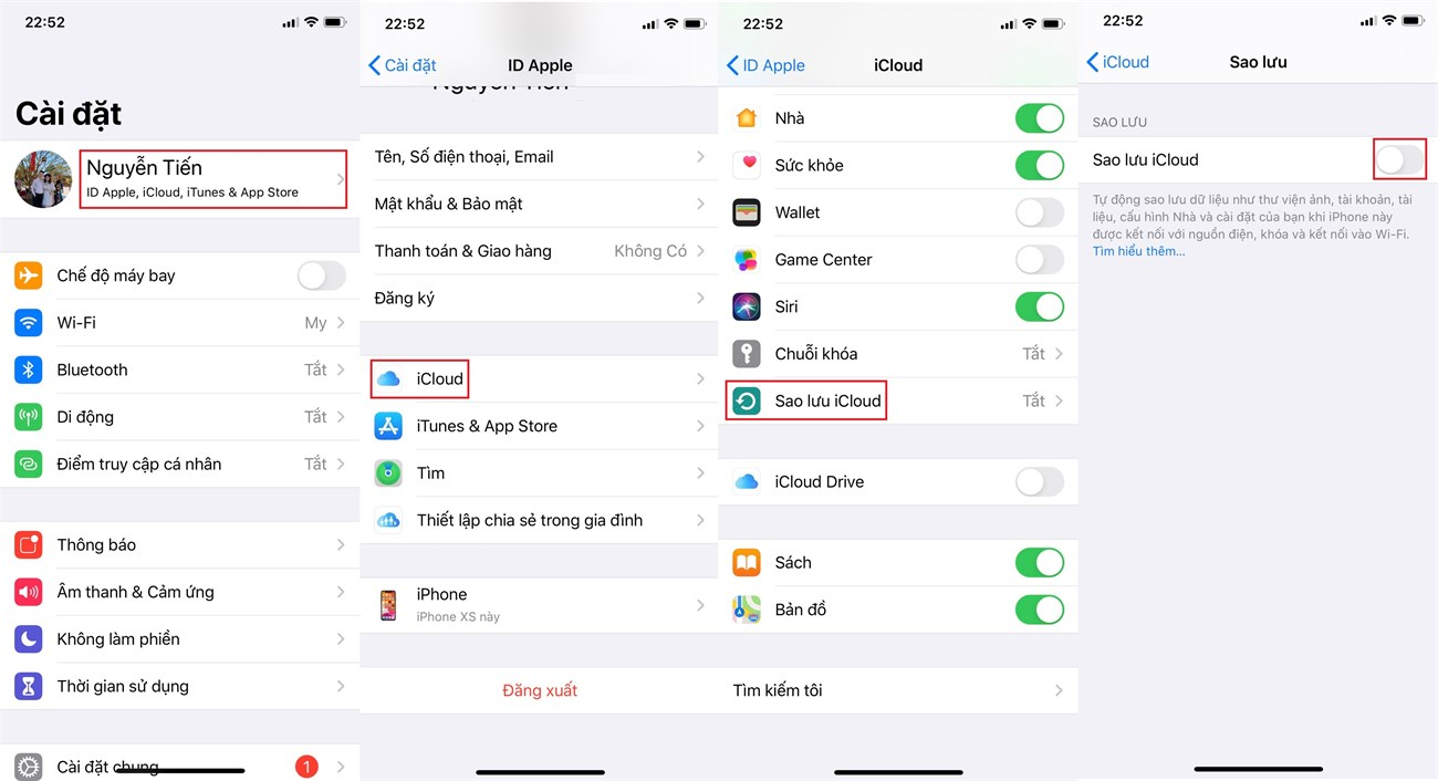 Sử dụng OTA để chuyển dữ liệu không sử dụng máy tính
