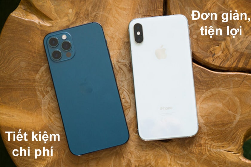 Độ vỏ iPhone xs max lên 12 pro max