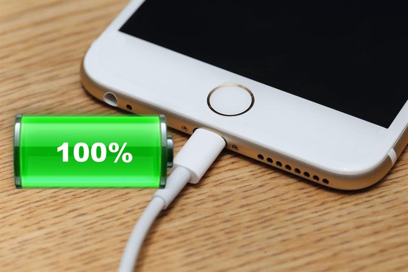 Hạn chế sạc pin iphone đầy 100%