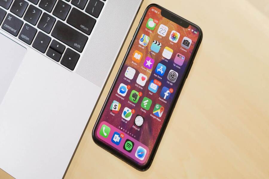 Kết nối Iphone X với máy tính