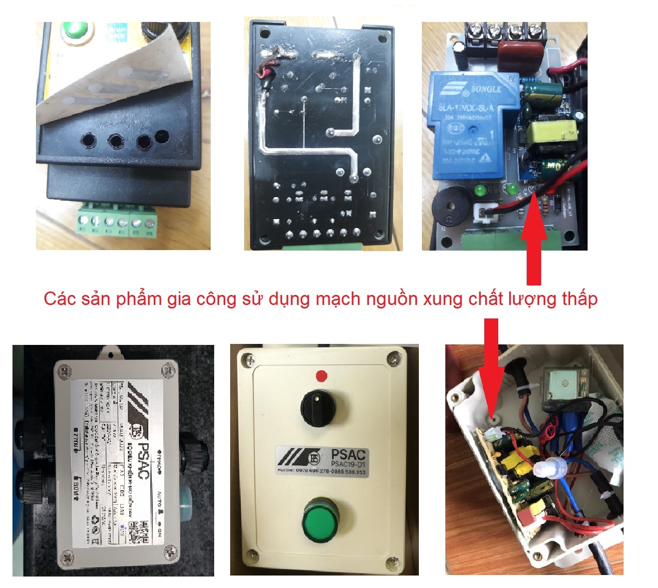 Rơ le an toàn cho phao điện và cách nhận biết các loại Rơ le an toàn cho phao điện giả, nhái