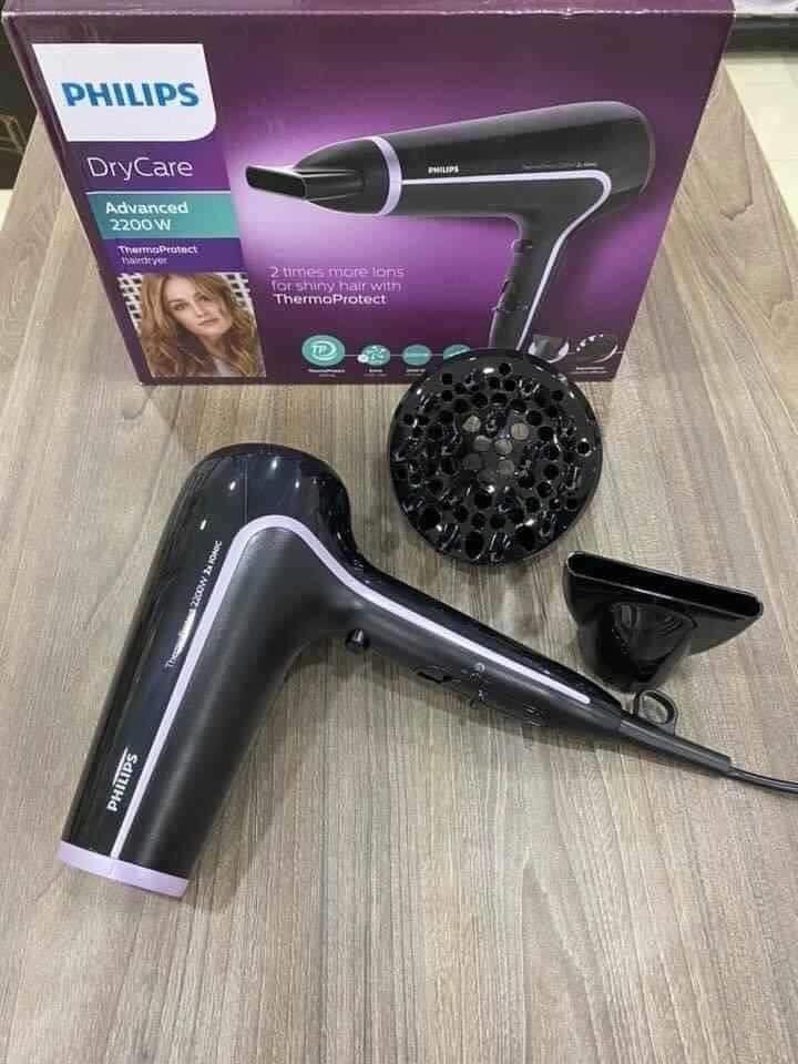 MÁY SẤY TÓC PHILIPS BHD170/40  kèm lô sấy