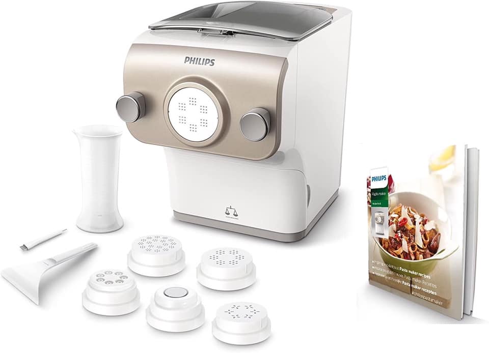 MÁY LÀM MÌ , BÚN, PHỞ, NUI PHILIPS (6 khuôn mì) HR2381/05