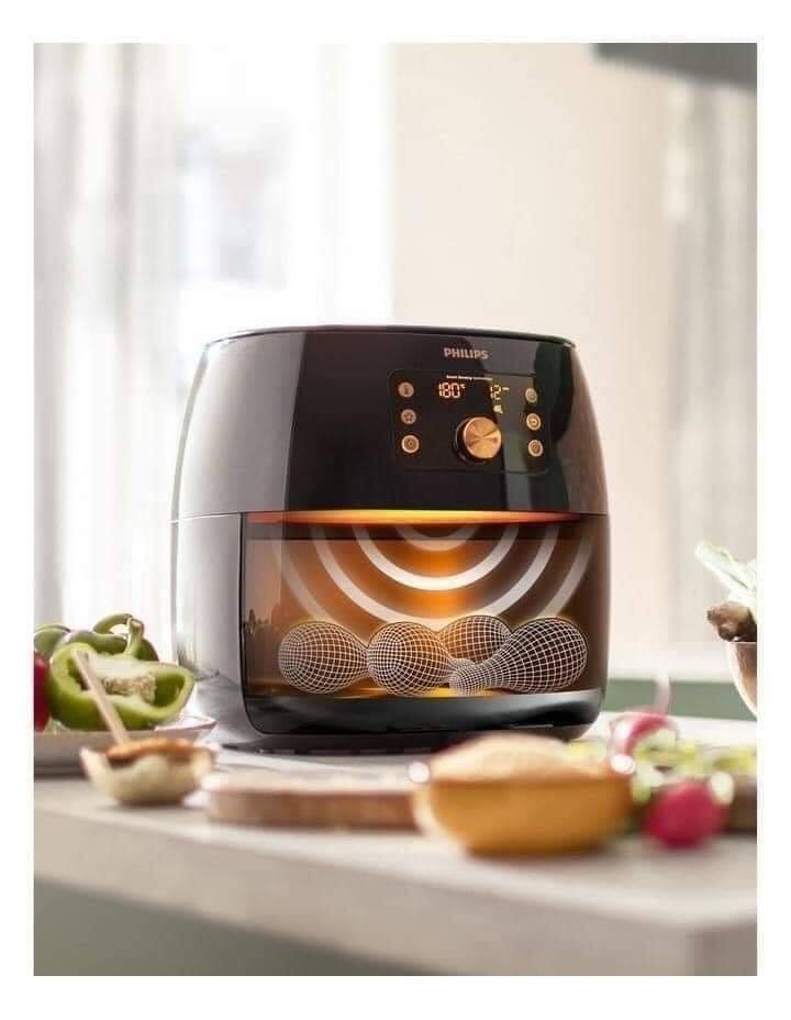 NỒI CHIÊN KHÔNG DẦU PHILIPS HD 9860/90