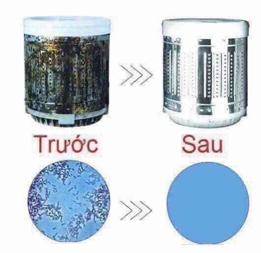 VIÊN TẨY LỒNG MÁY GIẶT DENKMIT 60V/HỘP