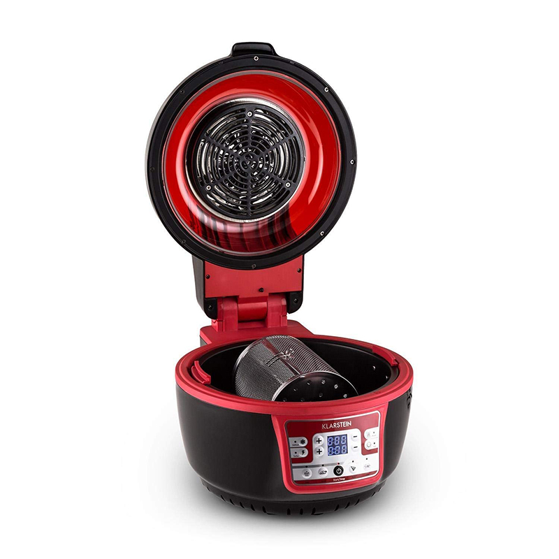 Klarstein Turbo 9 lít 2 màu đỏ, đen