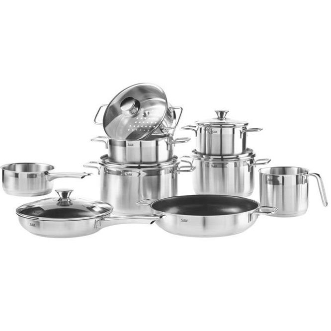 Bộ nồi Silit Pisa 10 món
