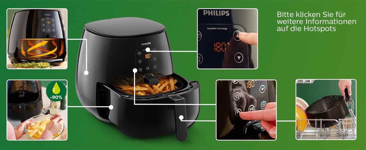NỒI CHIÊN PHILIPS HD 9261/90