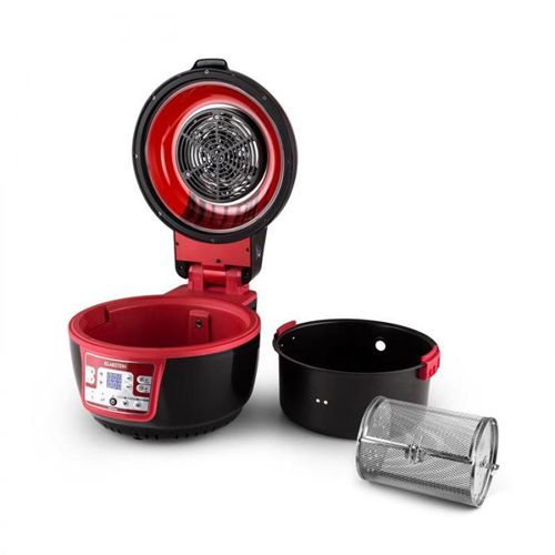 Klarstein Turbo 9 lít 2 màu đỏ, đen