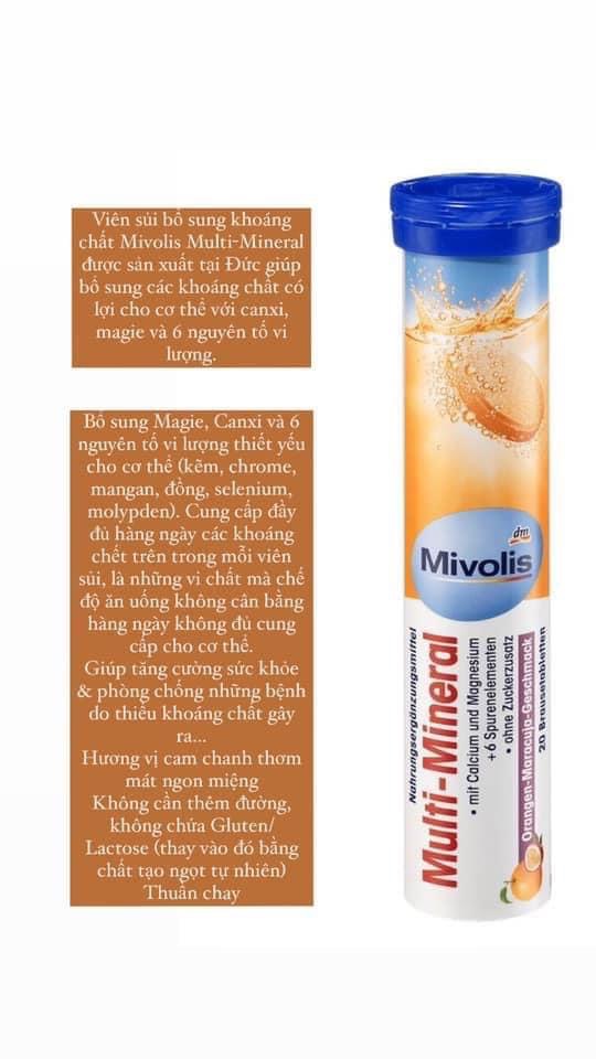 Viên sủi Mivolis