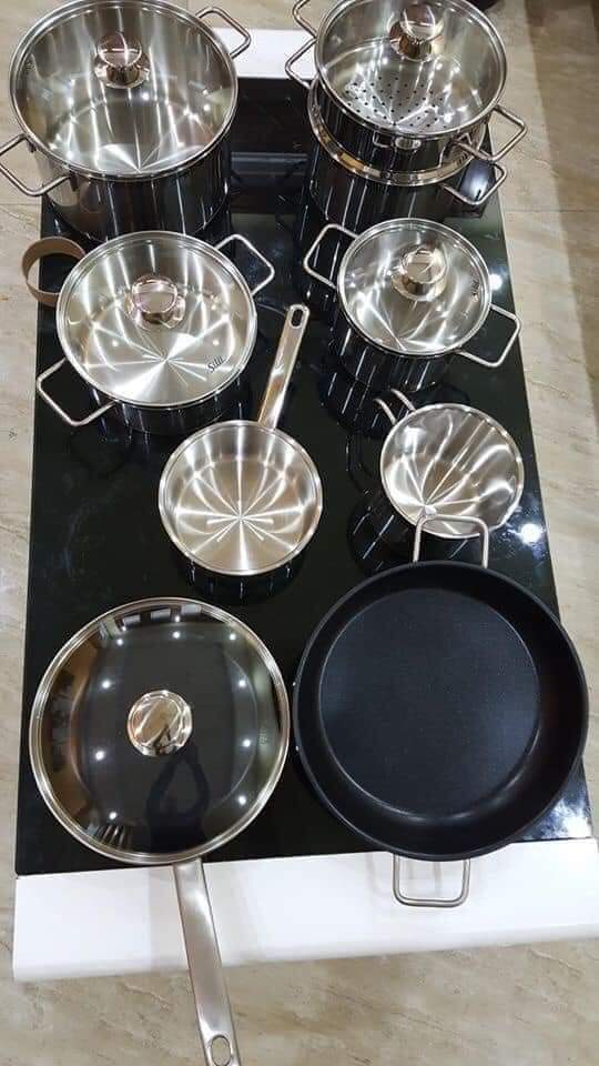 Bộ nồi Silit Pisa 10 món