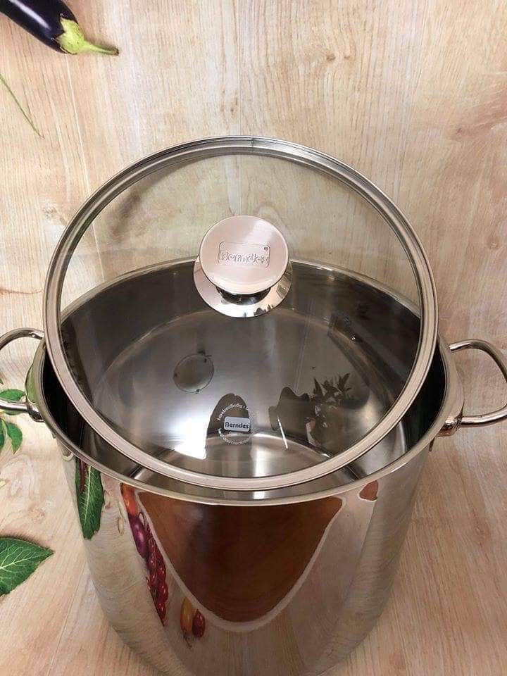 Nồi luộc gà, nấu phở Berndes 12 lít đáy 5 lớp
