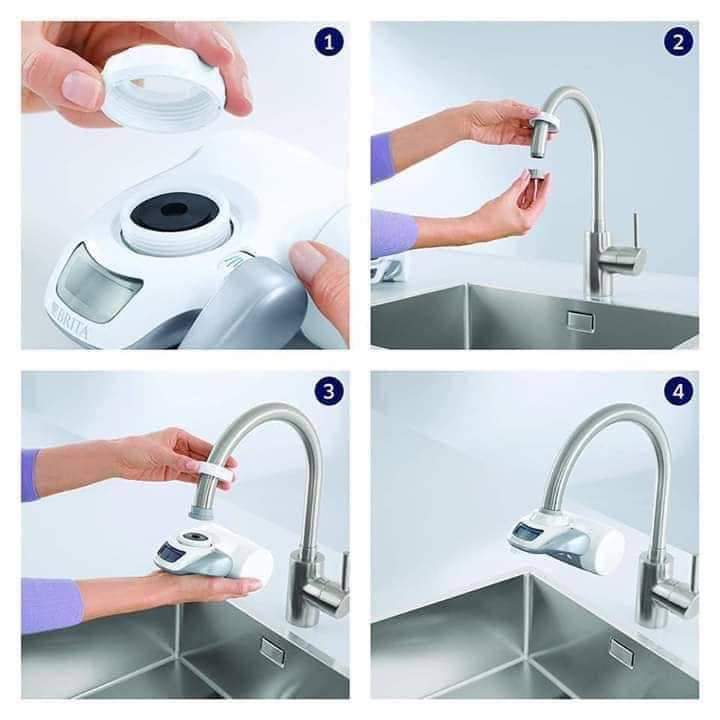 Lọc nước tại vòi Brita
