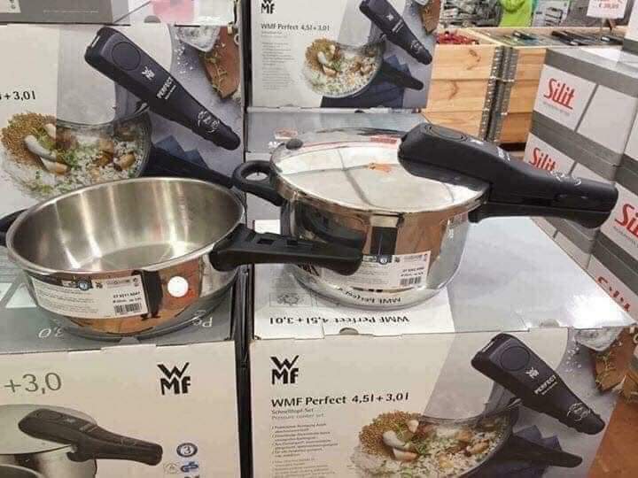 SET ÁP SUẤT ĐÔI WMF PERFECT 3 & 4,5L      )