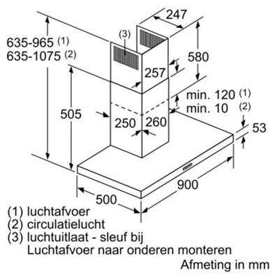 Máy hút mùi Bosch DWB971IM50