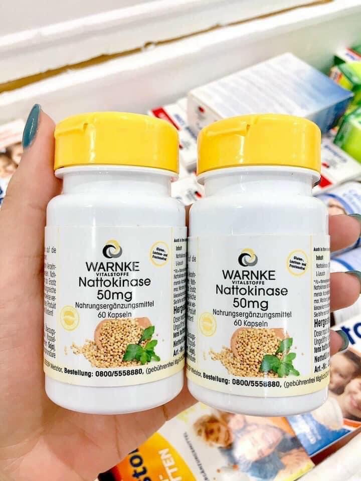 Viên nang Nattokinase Warnke 50mg