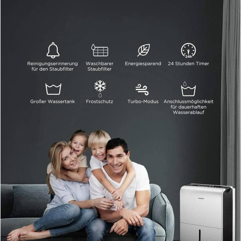 Máy hút ẩm COMFEE MDDF 50 DEN 7