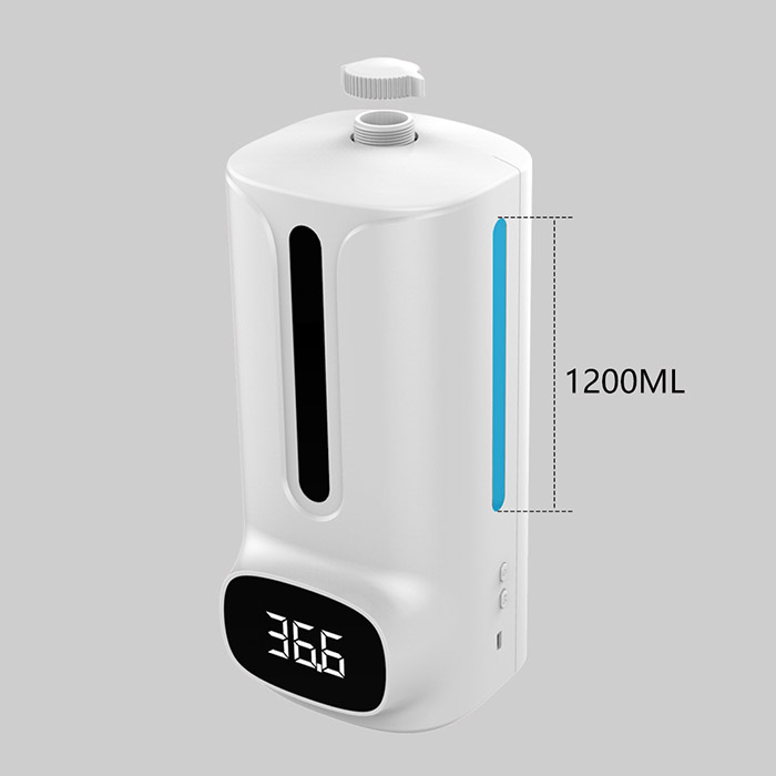 Máy đo thân nhiệt, nhiệt độ, xịt khuẩn và sát khuẩn K9 Pro Plus