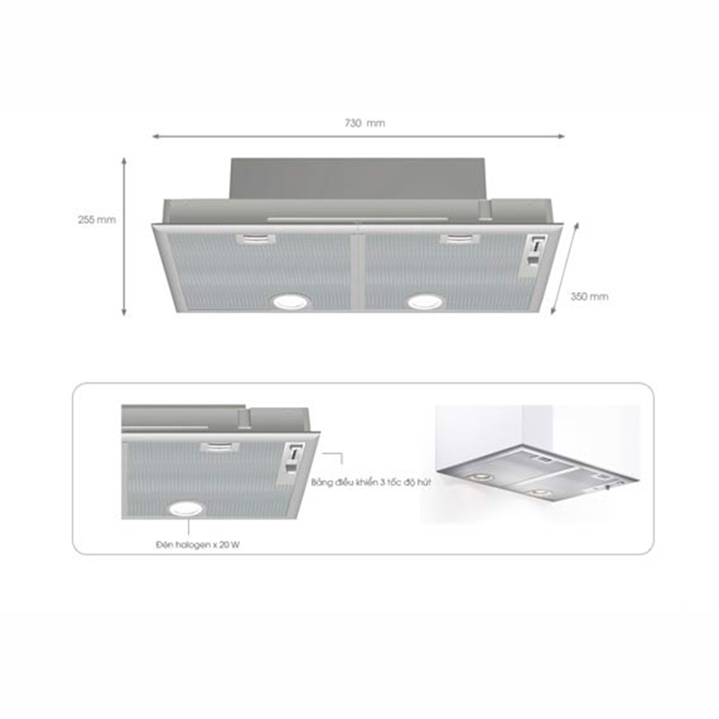 Hút mùi Bosch DHL 755B