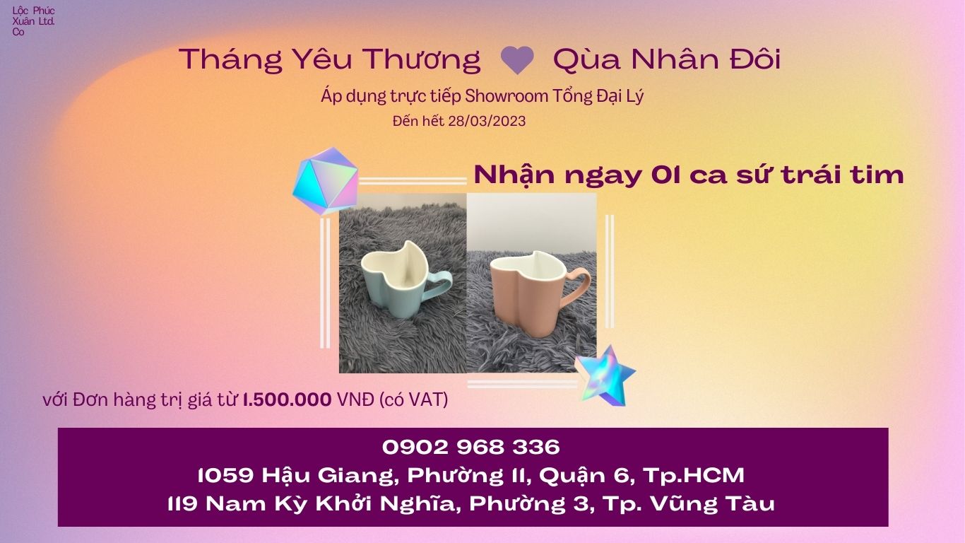 🌸 THÁNG YÊU THƯƠNG 🌼 QUÀ NHÂN ĐÔI 🌸