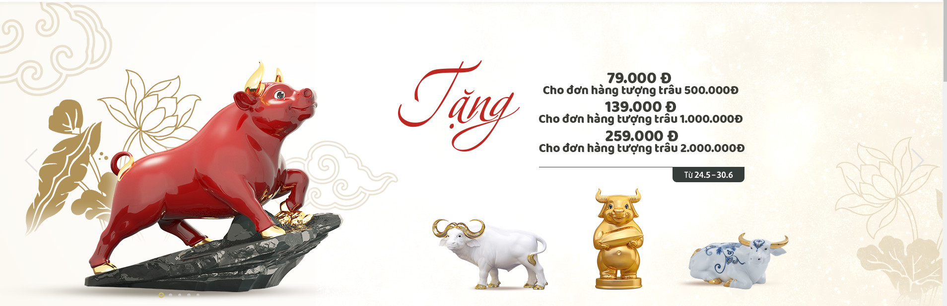 Chương Trình Khuyến Mãi Cho Qúy Khách Hàng Tuổi Sửu