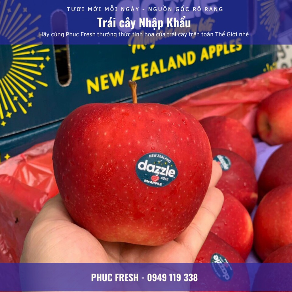 Táo Dazzle Organic NZ size 70