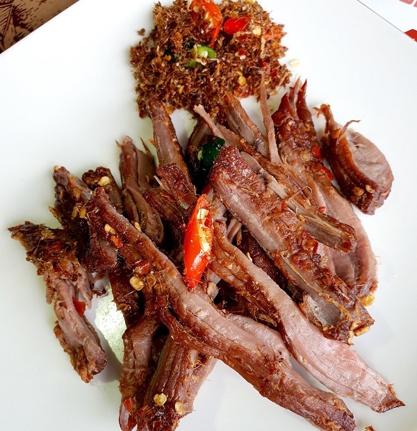 Bò một nắng muối kiến vàng 7 Thư gói 500g