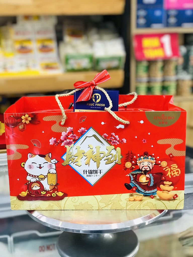 Bánh Quy Mèo Thần Tài Delicious