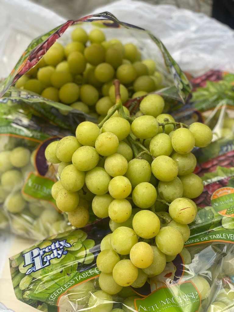 Nho xanh Mỹ Pretty Lady