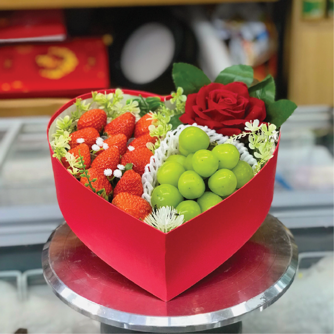 Hộp Quà Trái Tim Cao Cấp Set ( 800k )