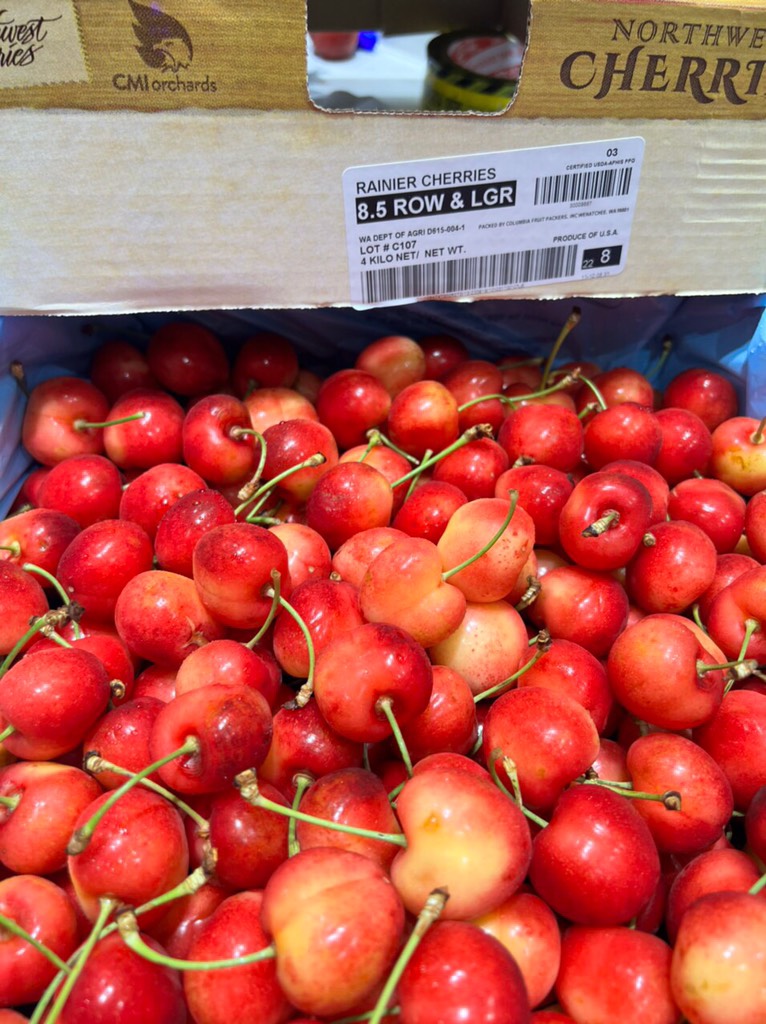 Cherry vàng Mỹ size 8.5