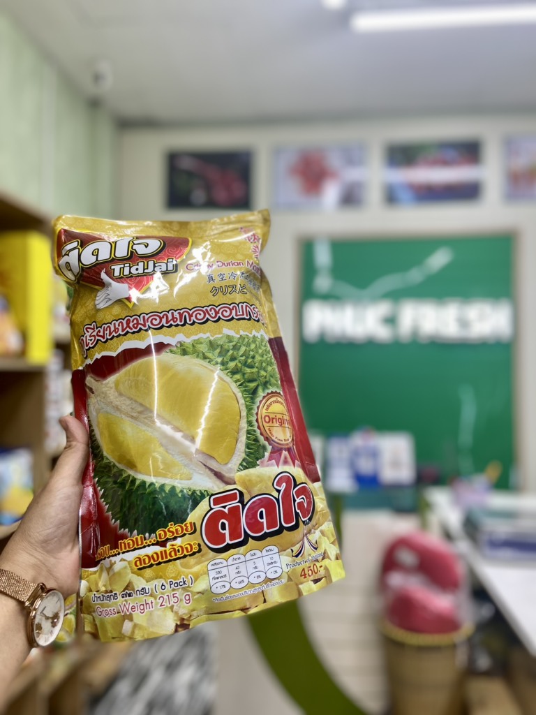 Sầu riêng sấy Thái Lan